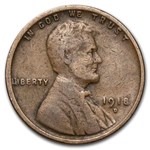 1918-D Lincoln Cent 50-Coin Roll Avg Circ